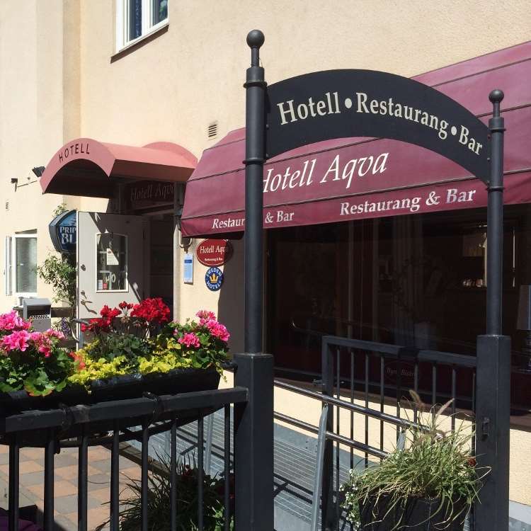Hotell Aqva Restaurang & Bar Ett Biosfaerhotell Med Fokus Pa Hallbarhet Mariestad Zewnętrze zdjęcie